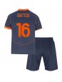 Inter Milan Davide Frattesi #16 Replika Tredje Kläder Barn 2025-26 Kortärmad (+ byxor)